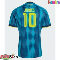 Camiseta Colombia James Rodriguez #10 Visitante Equipación Mundial 2026 manga corta